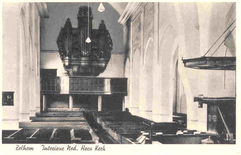 Het voormalige orgel